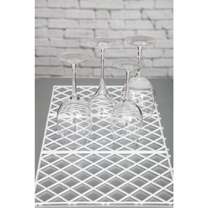 D824 Glazenmatten 23,2x21,5cm (10 stuks)