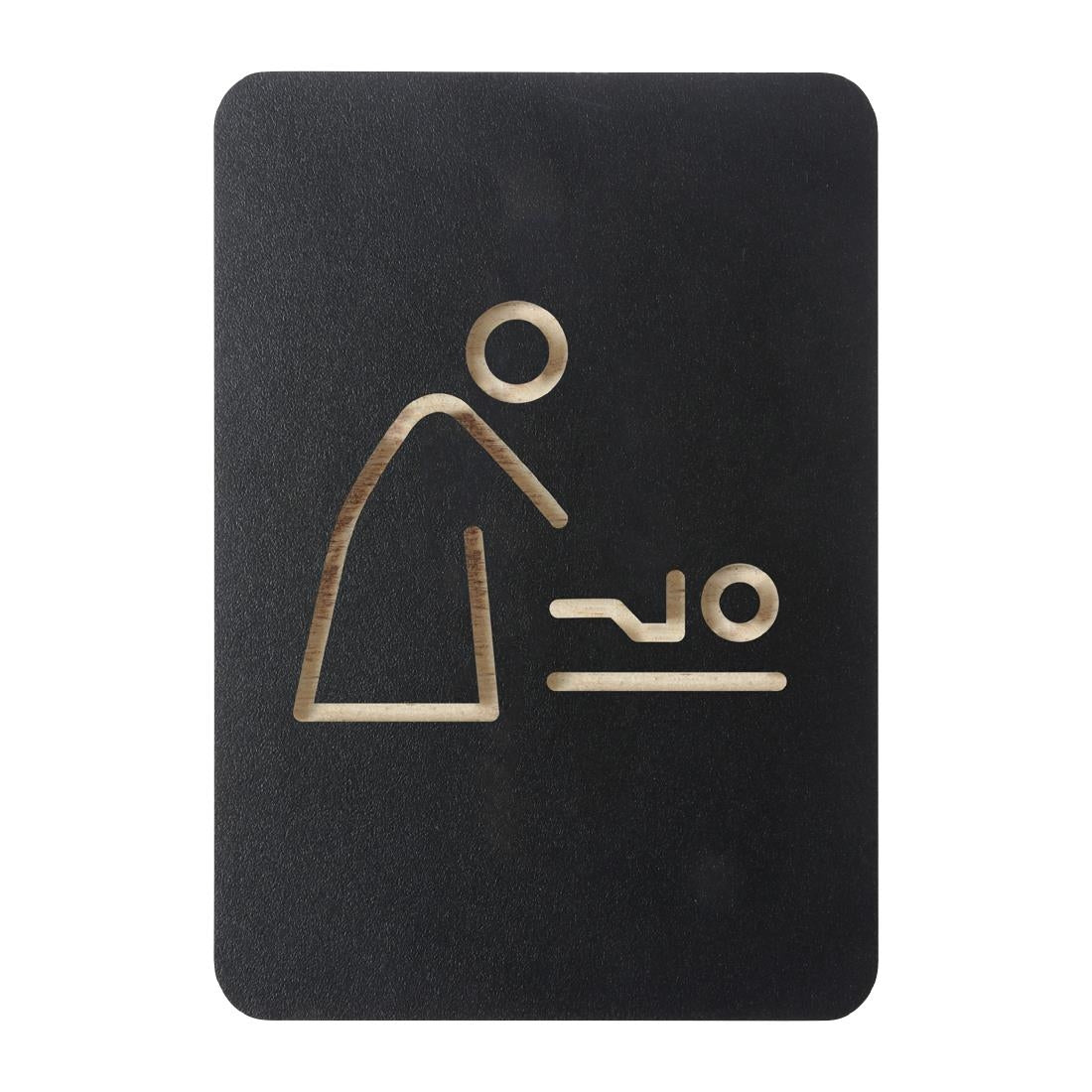 HU475 Europel Pictogram Teken Baby Zwart