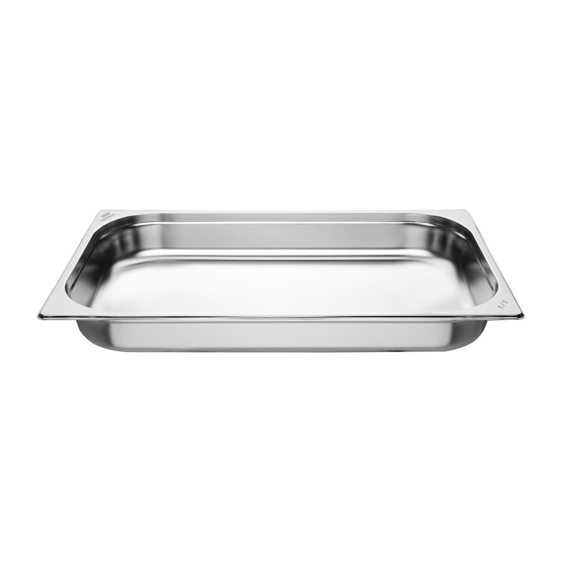 DB881 Nisbets essentials roestvrijstalen gastronorm 65mm (verpakking 3)