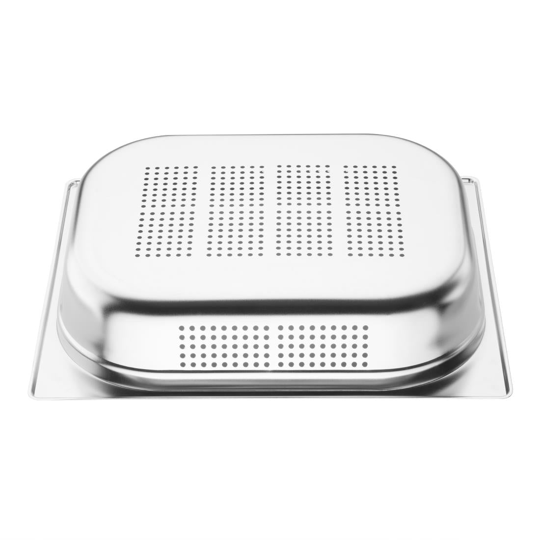 K844 Vogue geperforeerde RVS GN 1/2 bak 65mm