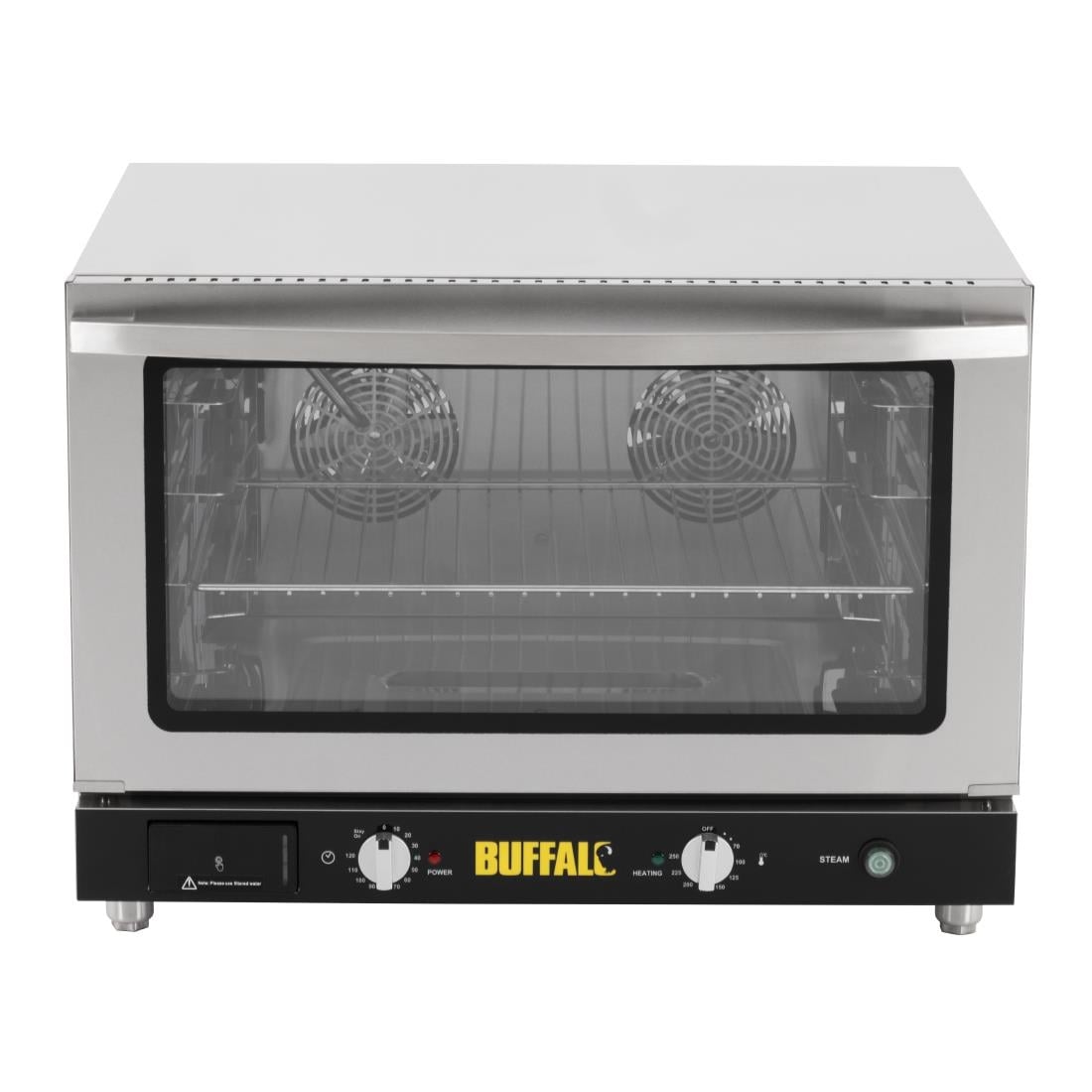 JB189 Buffalo Bakkerij Heteluchtoven Met Stoom 100L Drie-fase