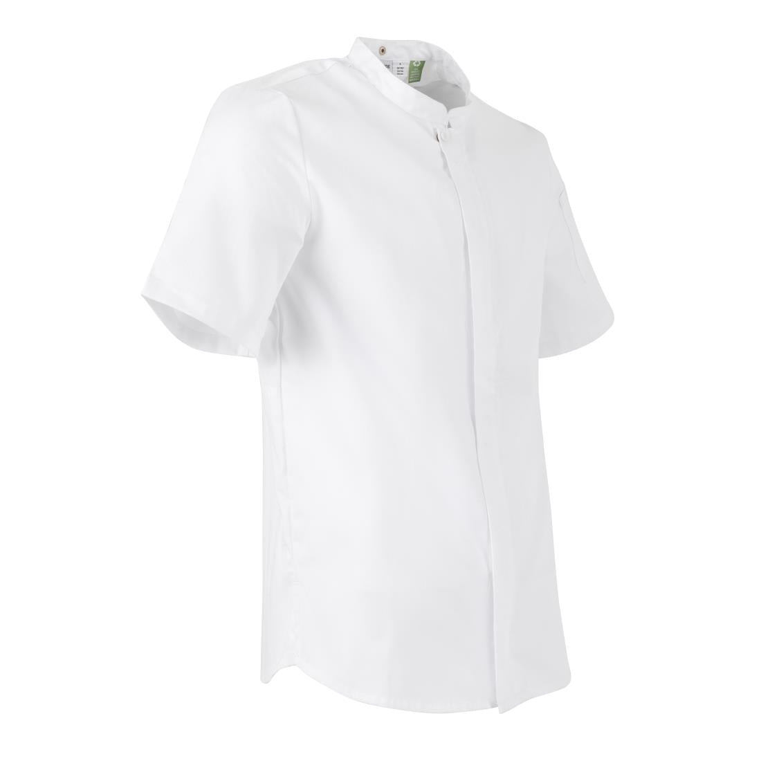 BA116-S Southside Harlem Koksjas Wit Korte Mouw Mesh Maat S