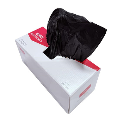 JA599 Nisbets Essentials Medium Duty Bin Bags Black 70Ltr (50 Pack)
