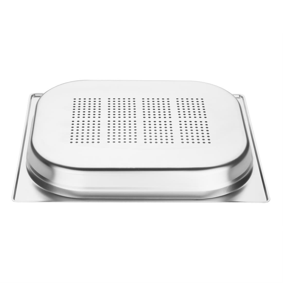 E698 Vogue geperforeerde RVS GN 1/2 bak 40mm