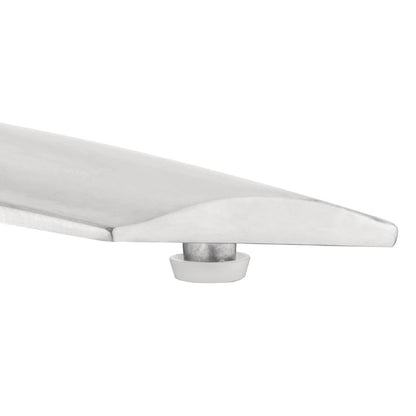 CG838 Bolero vierkante aluminium klaptafel met RVS blad 60cm