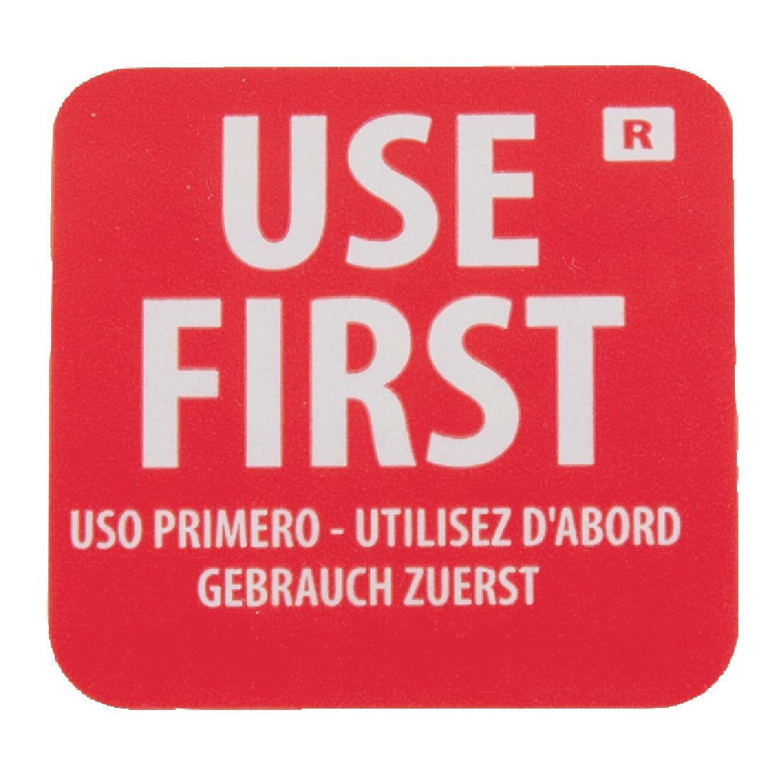 E149 Hygiplas verwijderbare etiketten 'Use First' (1000 stuks)