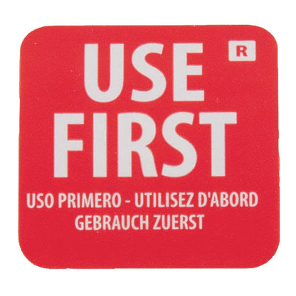 E149 Hygiplas verwijderbare etiketten 'Use First' (1000 stuks)