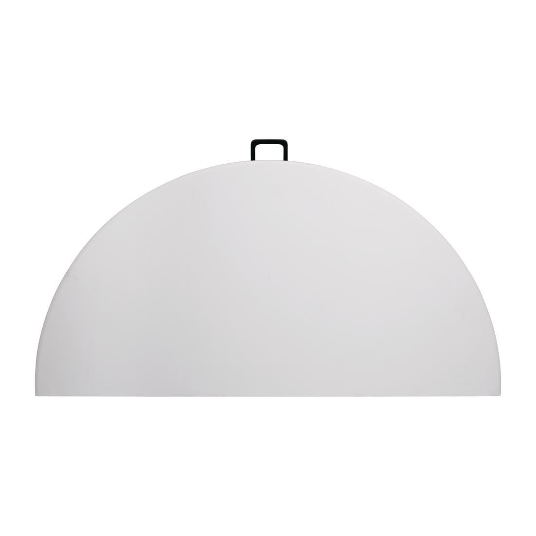 CC506 Bolero ronde klaptafel wit 153cm