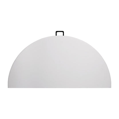 CC506 Bolero ronde klaptafel wit 153cm