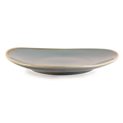 GP342 Olympia Kiln Driehoekige Borden Blauw 23cm (6 Stuks)