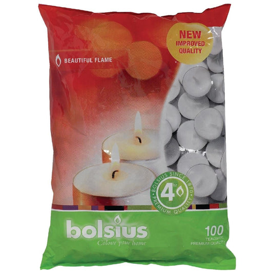 P950 Bolsius theelichten 4 uur (100 stuks)