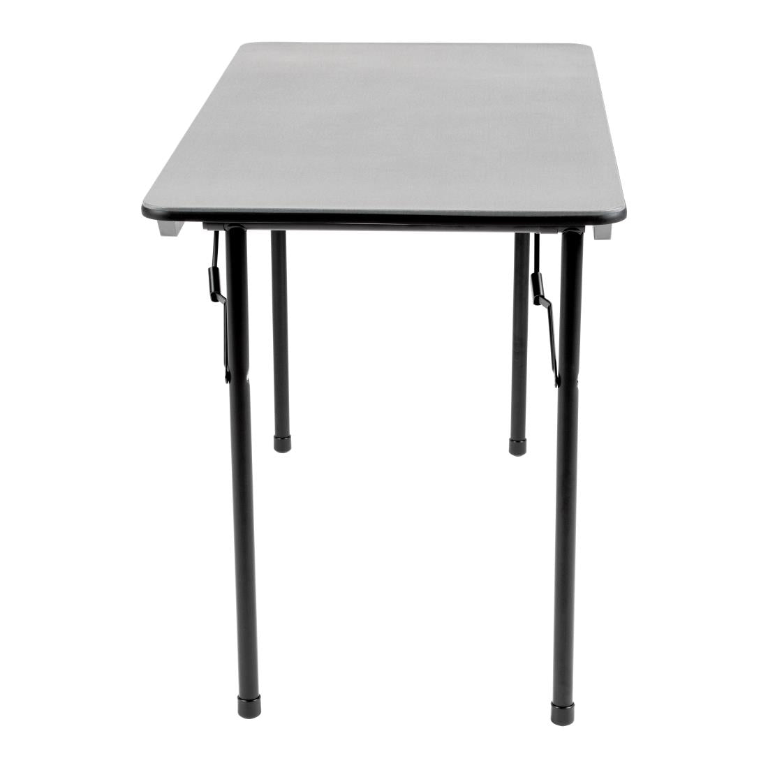GC594 Bolero ABS rechthoekige klaptafel grijs 122cm