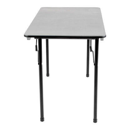 GC594 Bolero ABS rechthoekige klaptafel grijs 122cm