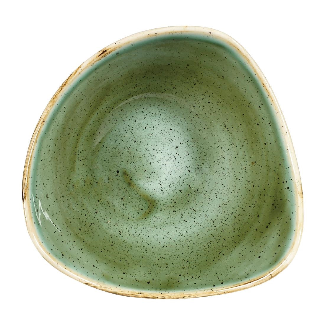 DY045 Churchill Stonecast Samphire Green Lotus Kom 15.2cm (12 stuks)