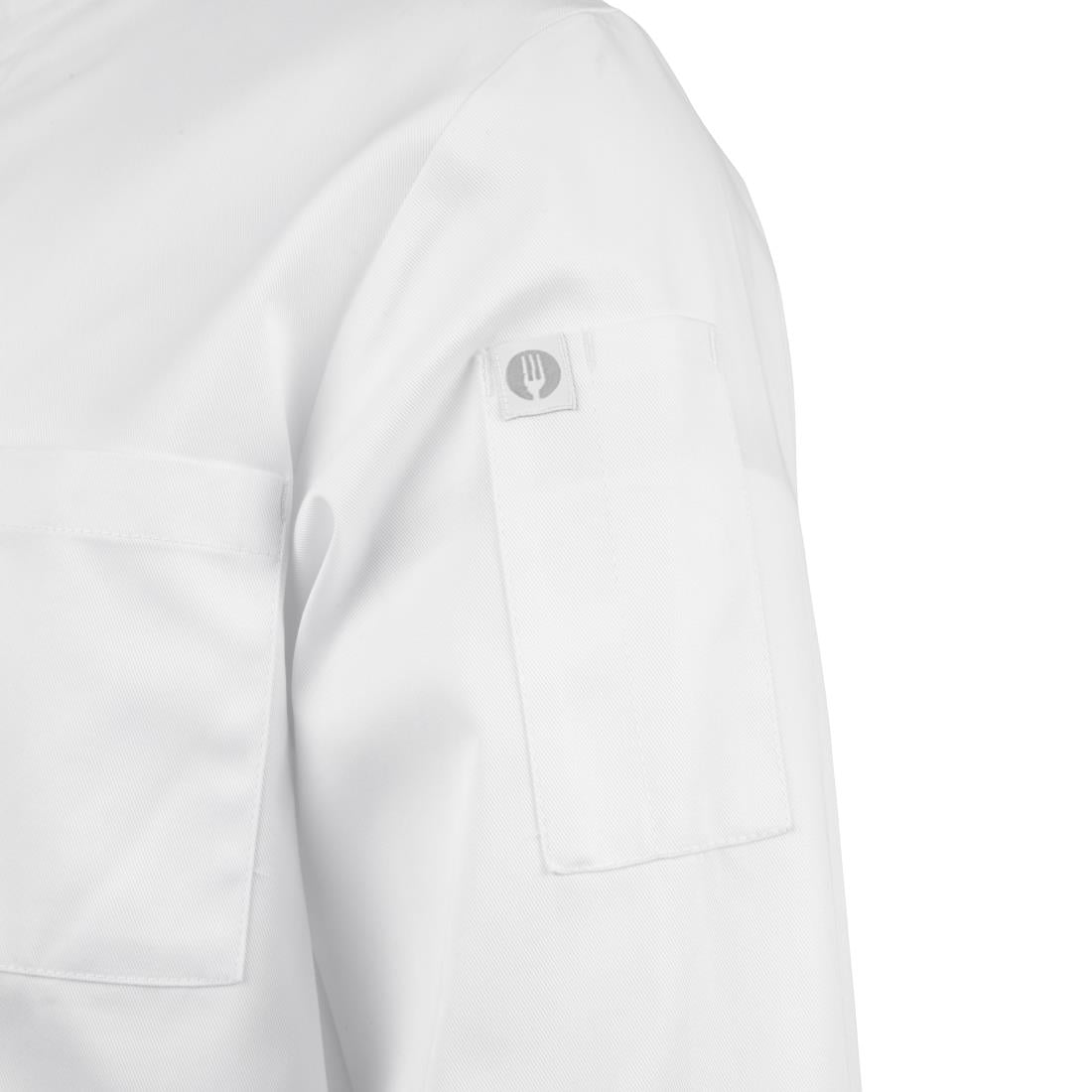 A371-M Chef Works Le Mans unisex koksbuis wit M
