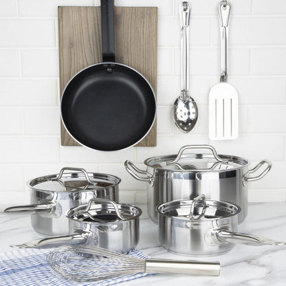 SA690 Nisbets Essentials Cook Like A Pro 5-Delige Pannenset