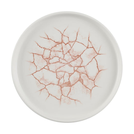 CX688 Churchill Studio Prints Kintsugi Coral Borden 220mm (6 stuks)