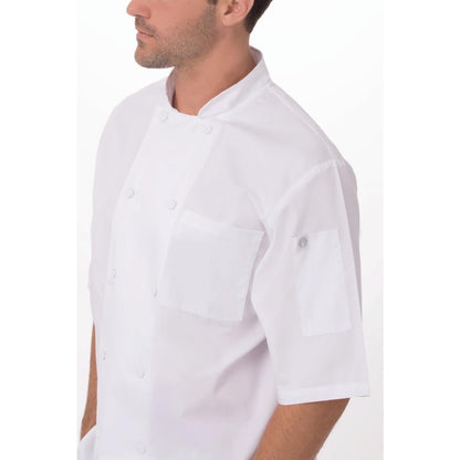 A914-XL Chef Works Montreal Cool Vent uniseks koksbuis wit XL
