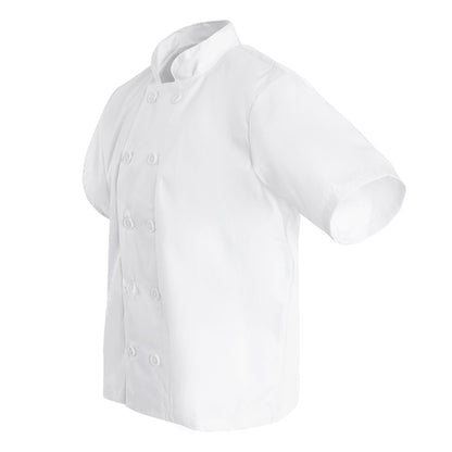 BB547-XL Nisbets Essentials koksbuis wit (2 stuks) XL