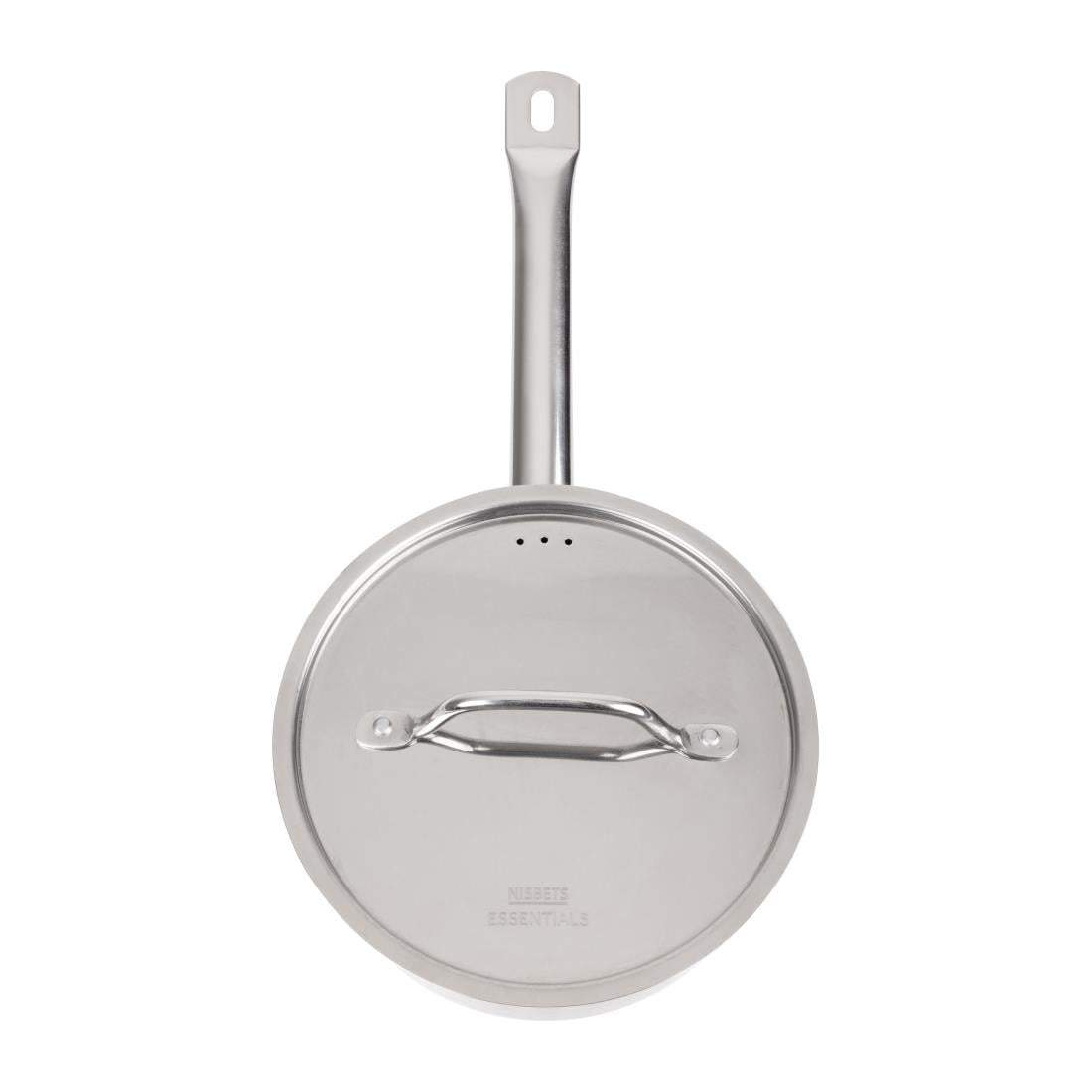 DF671 Nisbets Essentials RVS inductie steelpan 3Ltr 20(Ø)cm inclusief deksel