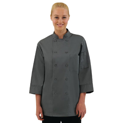 A934-S Chef Works unisex koksbuis grijs S