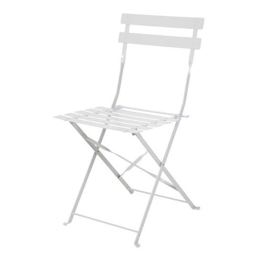 GH551 Bolero opklapbare terrasstoelen grijs (2 stuks)