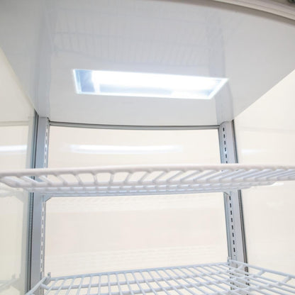 CX576 Polar C-Series Energie-Efficiënte Koelkast Met Gebogen Deur Wit 86Ltr