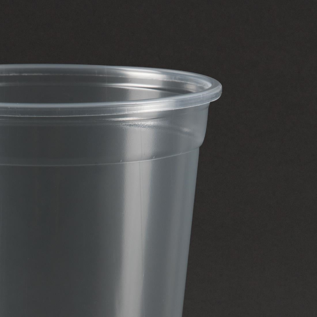 U380 eGreen kunststof disposable bierbeker 590ml tot rand (1000 stuks)