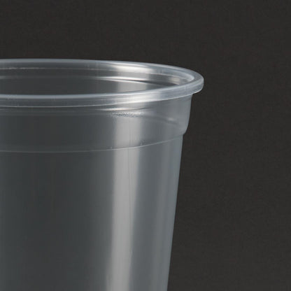 U380 eGreen kunststof disposable bierbeker 590ml tot rand (1000 stuks)