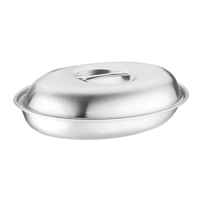 P178 Olympia RVS ovale dekschaal 20cm