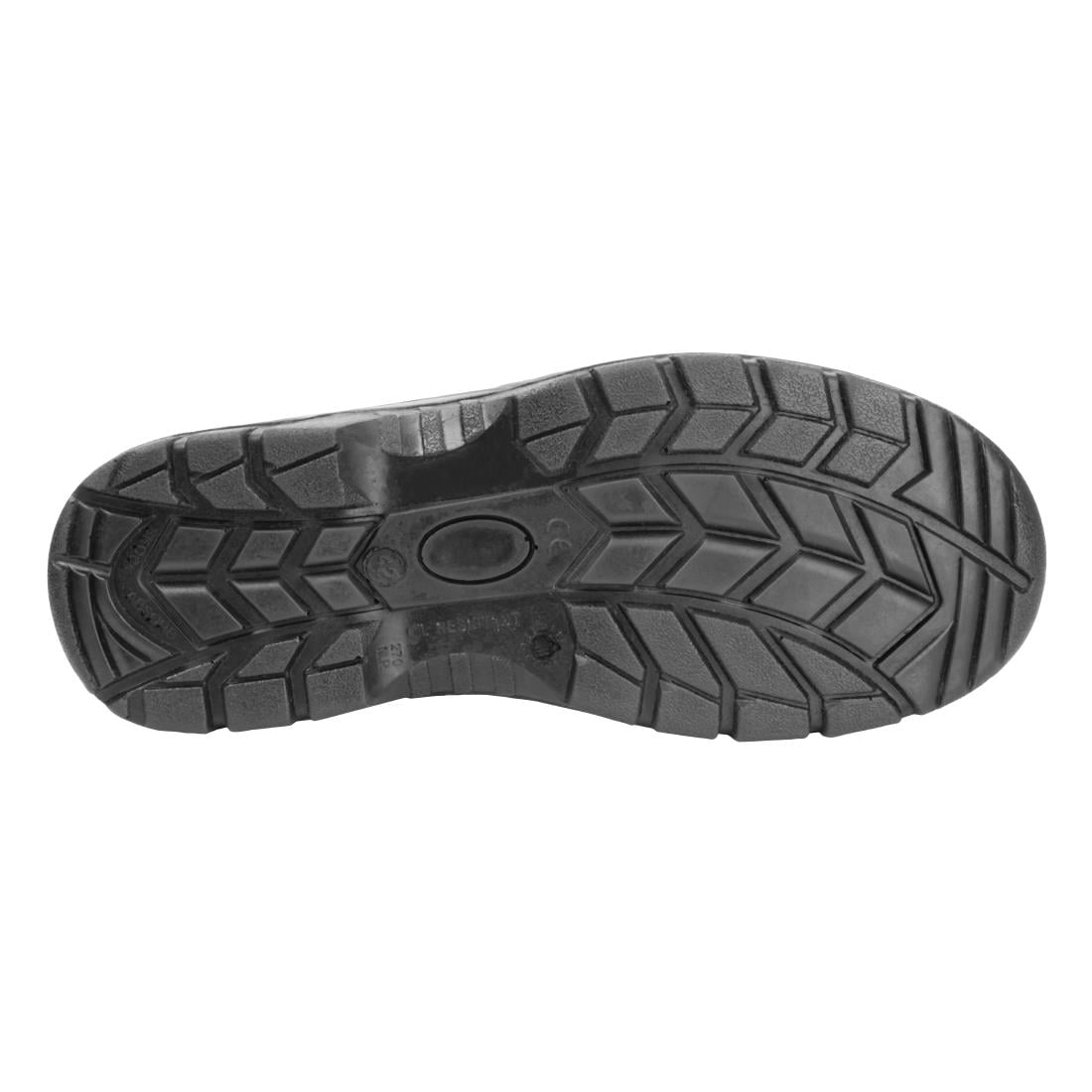 A793-44 Nisbets Essentials unisex veiligheidsschoenen zwart 44