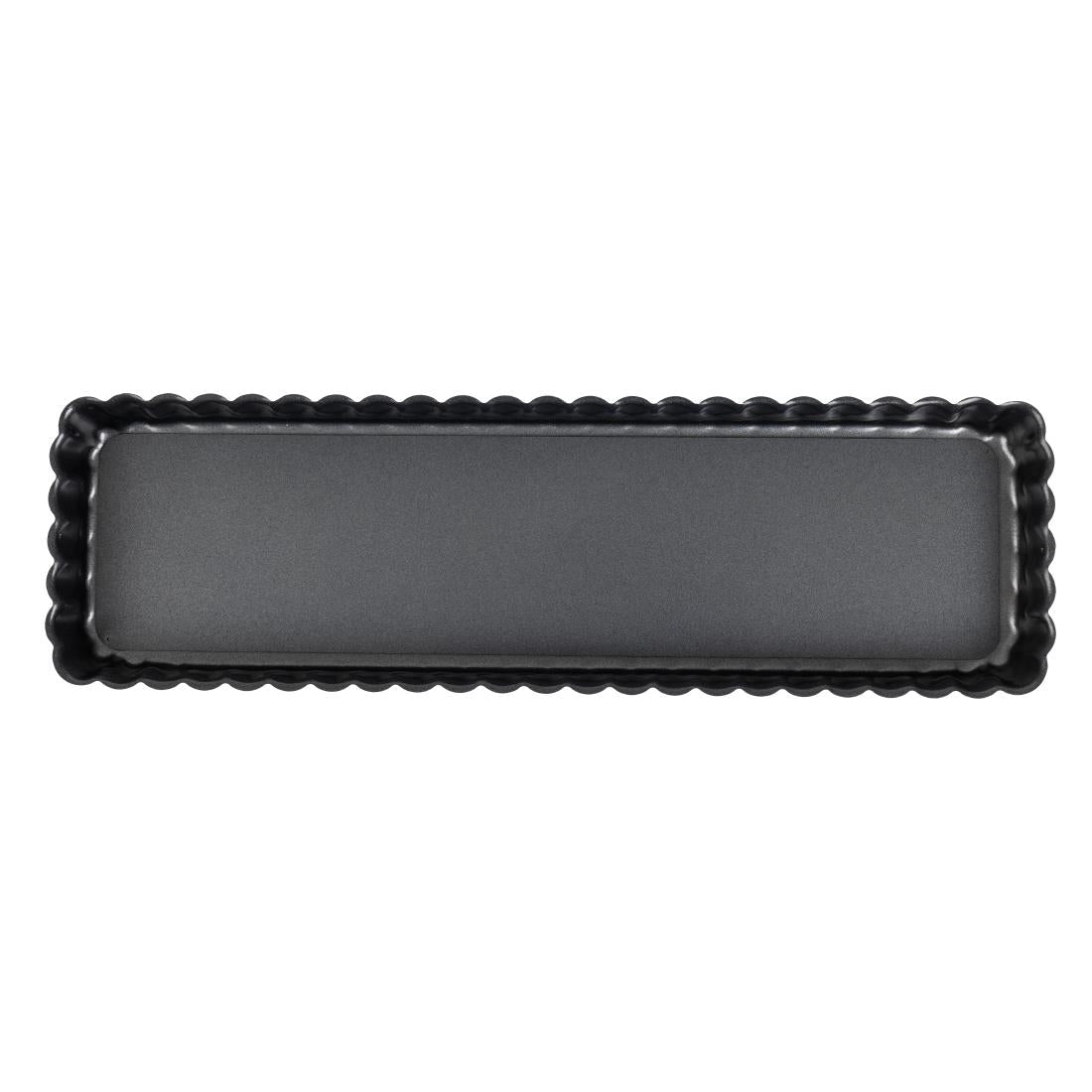 CY117 De Buyer rechthoekige anti-kleef taartvorm met losse bodem 35,6cm