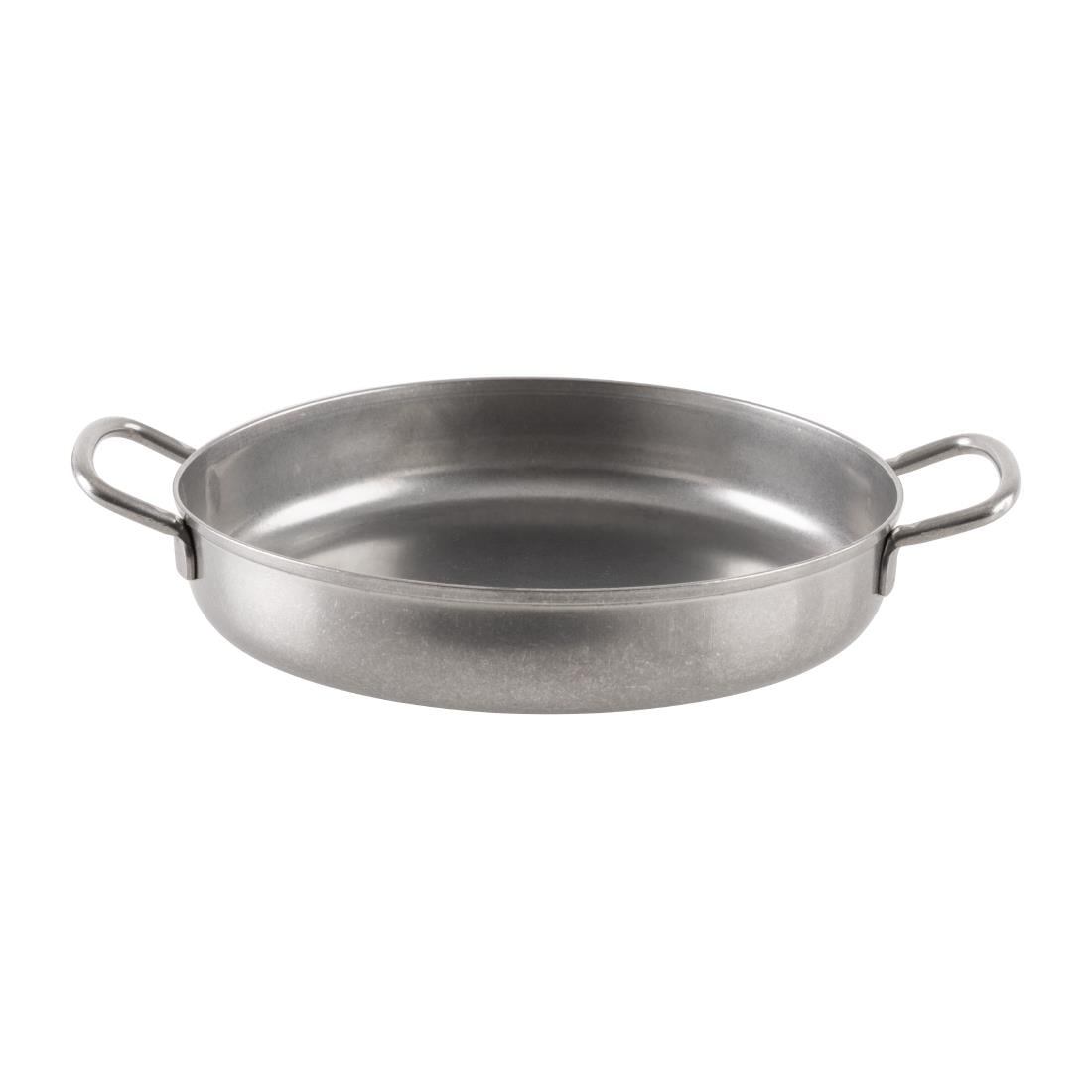 JA957 Olympia Tafelpresentatie Vintage Schaal Met Dubbele Handgreep 180mm