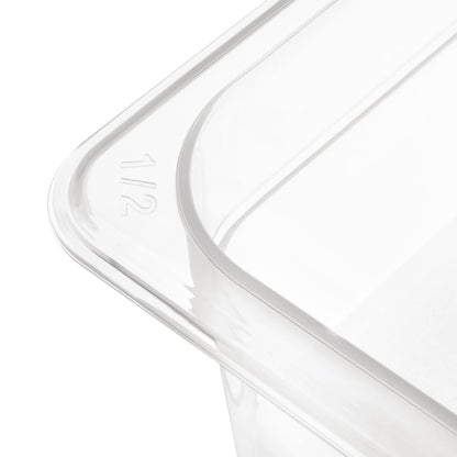 FA824 Nisbets Essentials polypropyleen 1/2 gastronorm bak zonder deksel 15cm