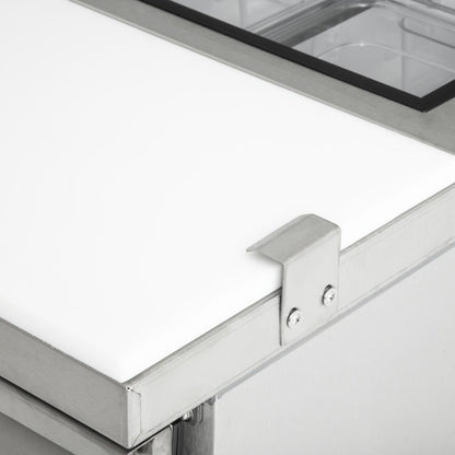 GD883 Polar U-serie 2-deurs gekoelde saladette 527L