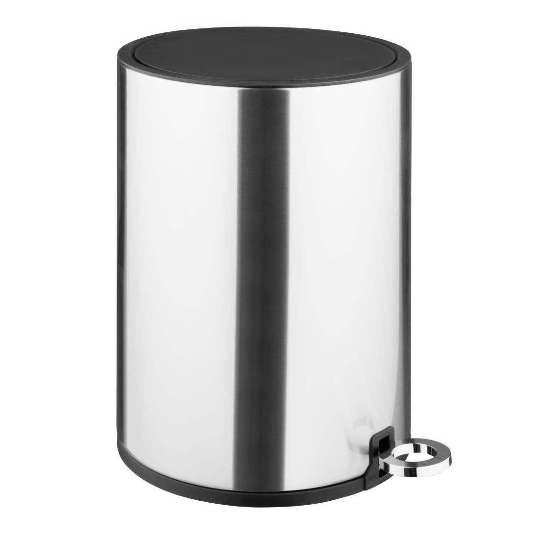 HT478 Jantex Ronde Geborsteld Stalen Pedaalemmer 3Ltr