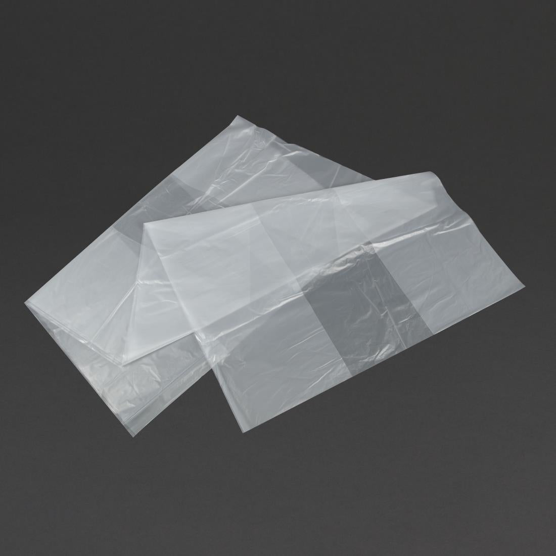 CH157 Jantex transparante afvalzakken gerecycled 120L 18kg (100 stuks)
