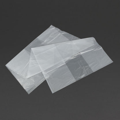 CH157 Jantex transparante afvalzakken gerecycled 120L 18kg (100 stuks)