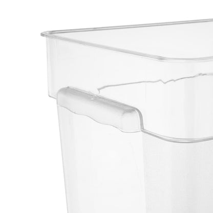HY406 Hygiplas polycarbonaat vierkante opbergbak 20Ltr