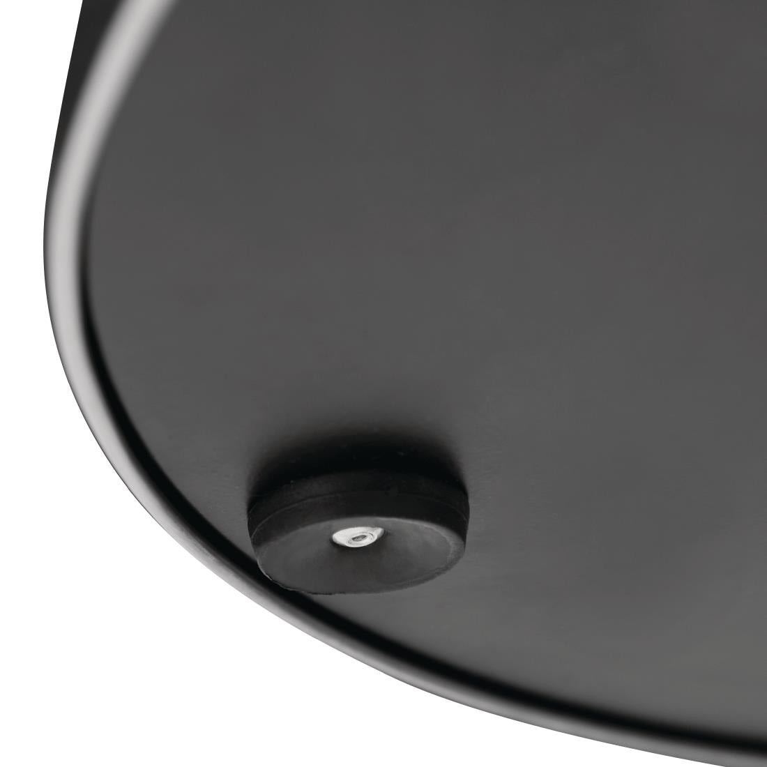 GK992 Bolero ronde RVS tafelpoot