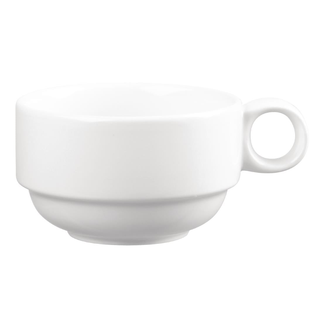 GF630 Churchill White Stapelbaar Kopje 284ml (12 stuks)