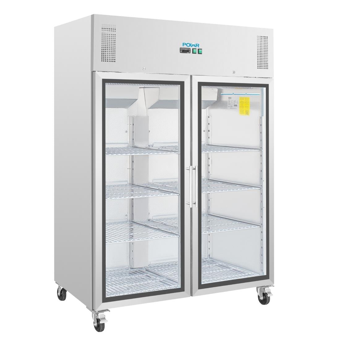 CW198 Polar G-serie Gastro 2-deurs display koeling 1200L