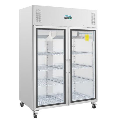 CW198 Polar G-serie Gastro 2-deurs display koeling 1200L