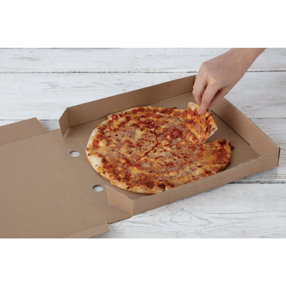 DC724 Fiesta Compostable composteerbare kartonnen pizzadoos 30cm (100 stuks)