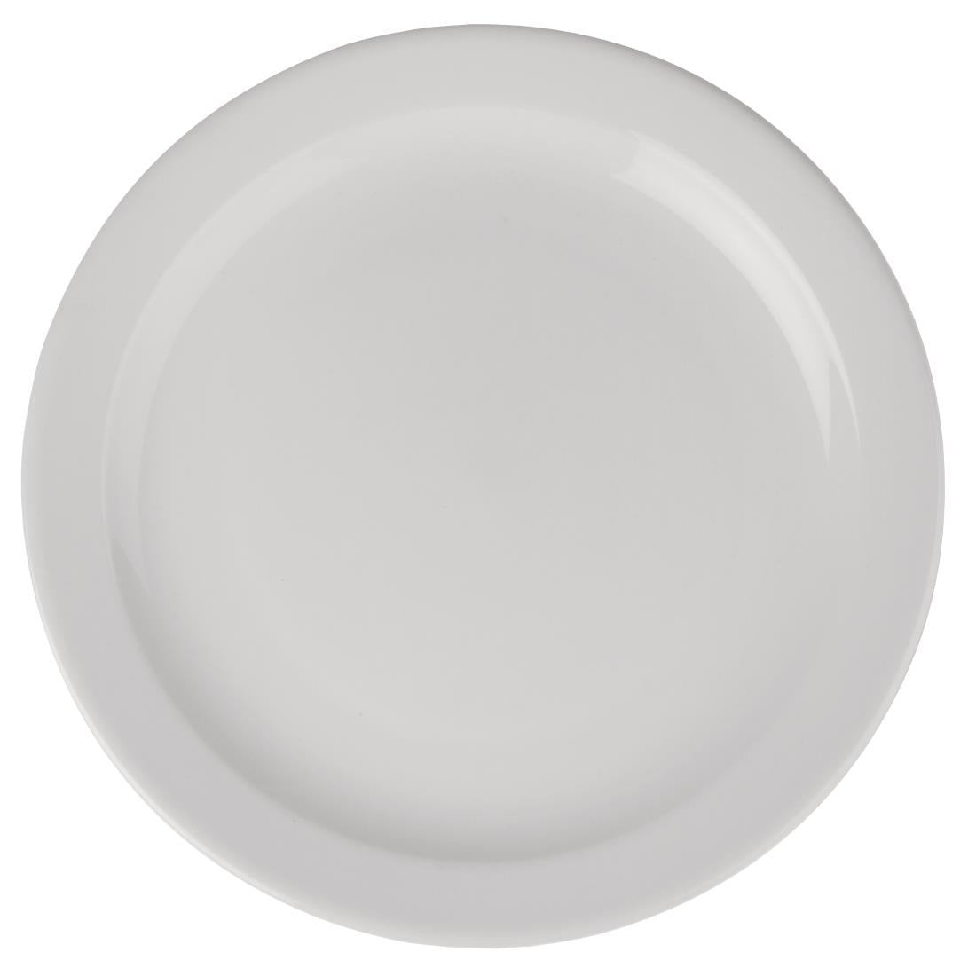 CF364 Olympia Athena Borden Met Smalle Rand 25,4cm (12 Stuks)