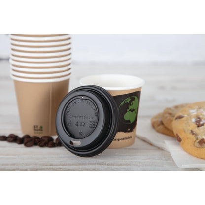 DY983 Fiesta Compostable 1000 deksels voor espressobekers 11,3cl (1000 stuks)