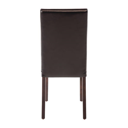 GF954 Bolero kunstlederen stoel zwart (2 stuks)