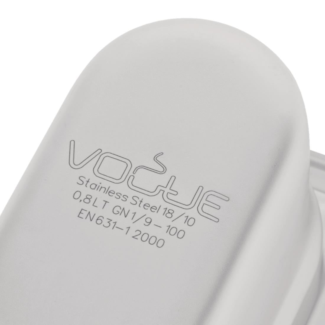 DW454 Vogue RVS GN 1/9 bak 100mm