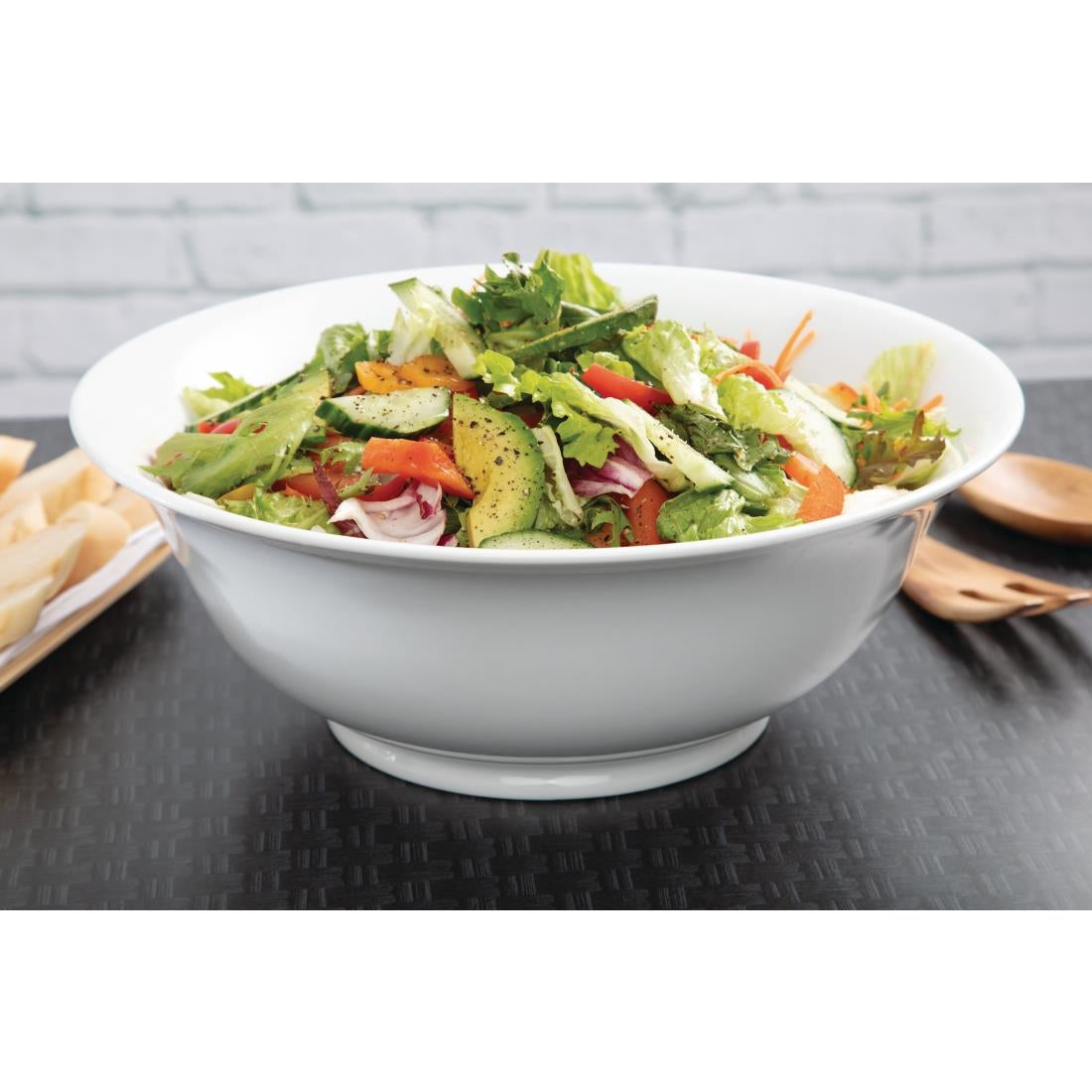 C464 Olympia Whiteware Saladeschaal 33cm