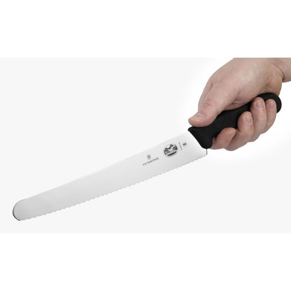 C663 Victorinox Fibrox gekarteld bakkersmes 25,5cm